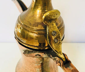 Middle Eastern Arabic Copper Coffee Pot Dallah