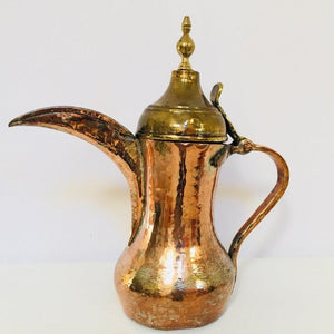 Middle Eastern Arabic Copper Coffee Pot Dallah