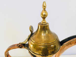 Middle Eastern Arabic Copper Coffee Pot Dallah