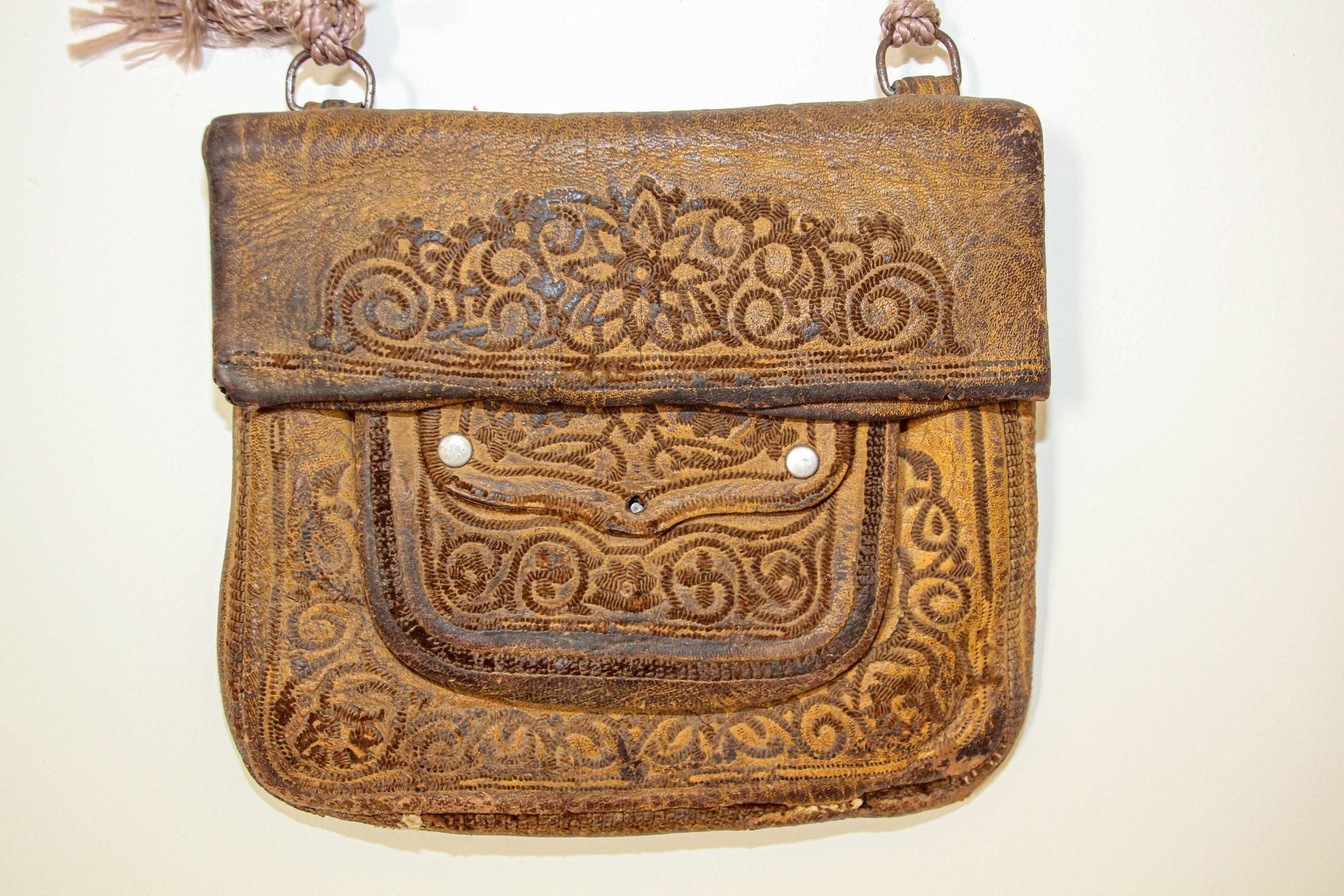Antique 1800's Genuine Walrus Hide Leather Doctor's Medical Bag Monogramed  L.B.P | eBay