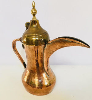 Middle Eastern Arabic Copper Coffee Pot Dallah