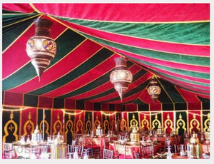 Moroccan Traditional Caidale Tent 20 ft x 40ft