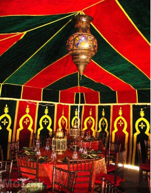 Moroccan Traditional Caidale Tent 20 ft x 40ft