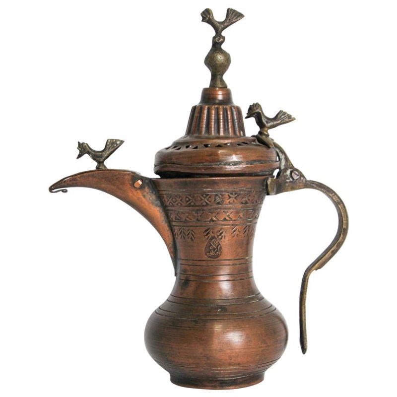 old arabic coffee pot
