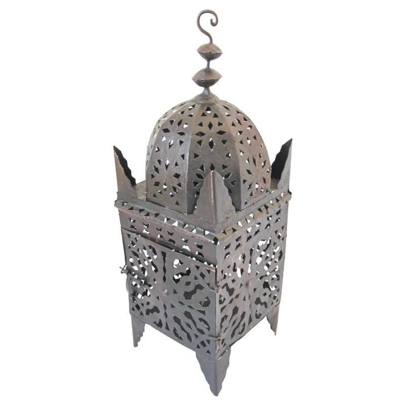 Moroccan on sale metal lantern