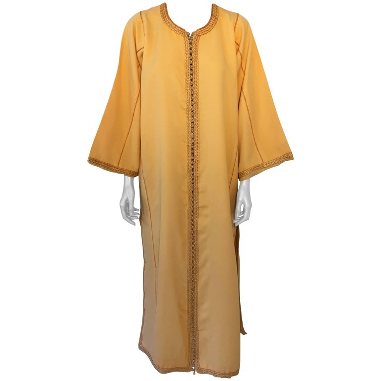 Gold caftan store